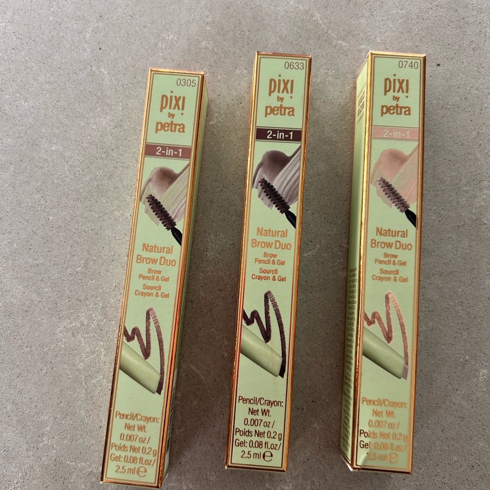 Pixi Natural Brow Duo - Brown Shades